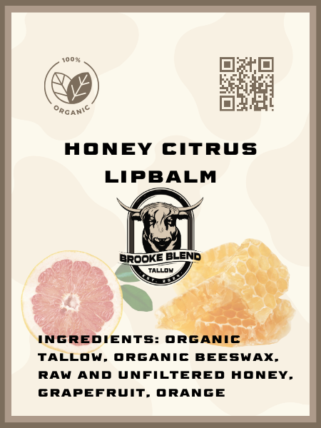 Honey Citrus Lip Balm